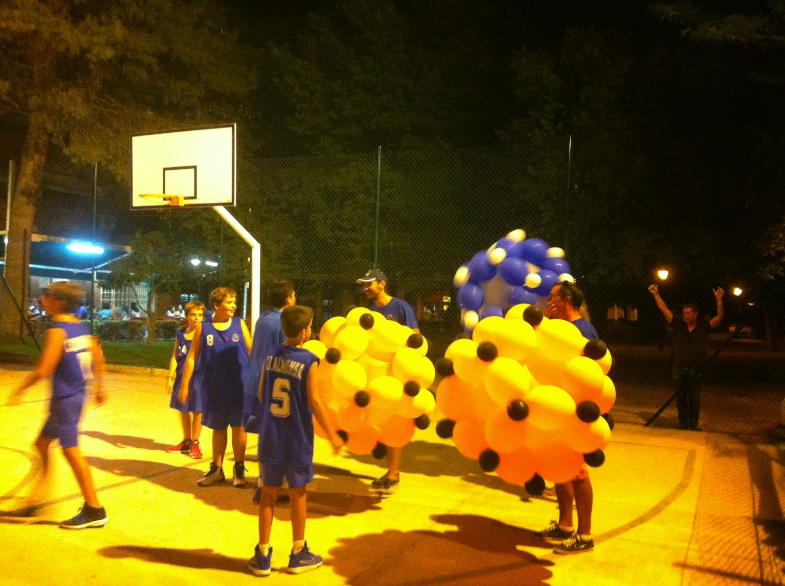 Pista De Baloncesto Del Jard N De Almansa